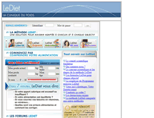 Tablet Screenshot of gyneweb.lediet.fr